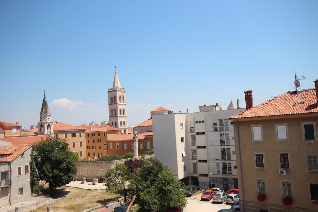 Vera Apartments With Sea View And Old Town View Zadar Rum bild